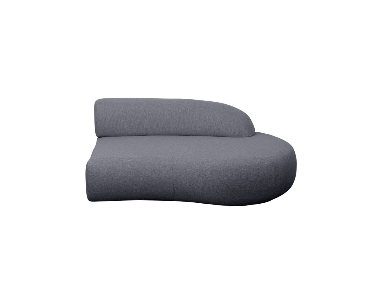 Cane-line Mellow Module avec petit accoudoir gauche (55452) Grey AirTouch