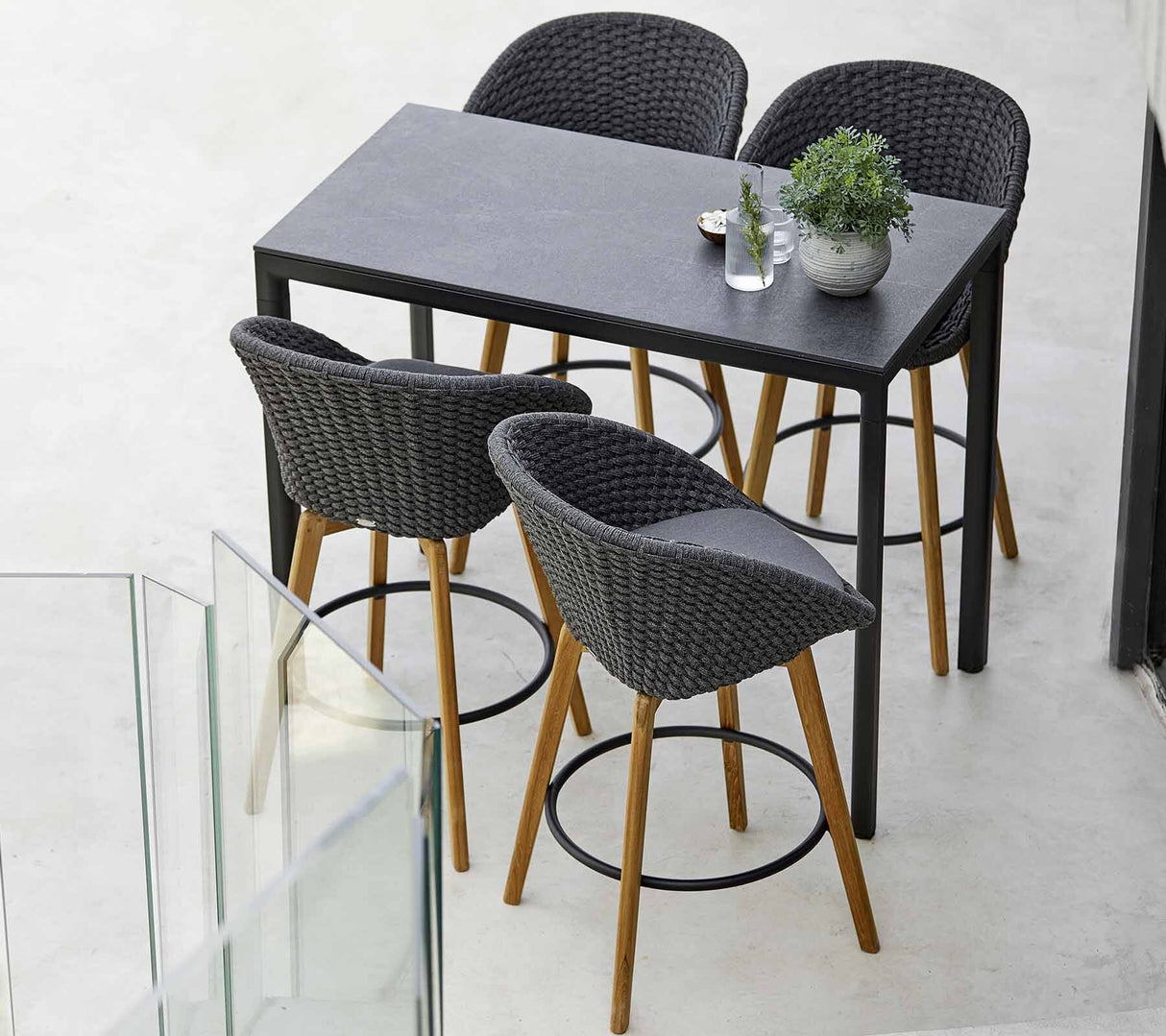 Cane-line Peacock Coussin pour Fauteuil repas et tabouret bar (5454-5455)