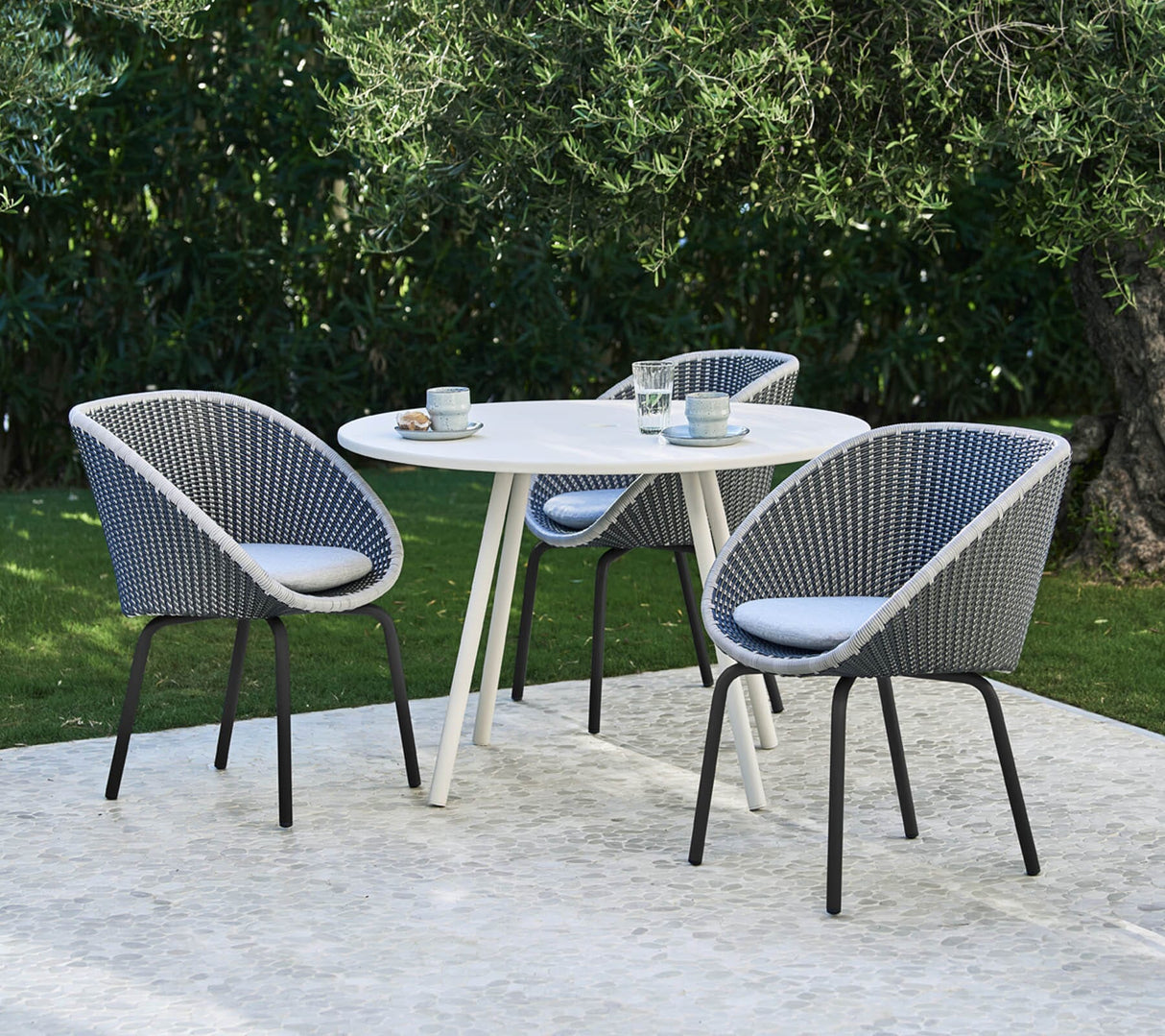 Cane-line Peacock Coussin pour Fauteuil repas et tabouret bar (5454-5455)