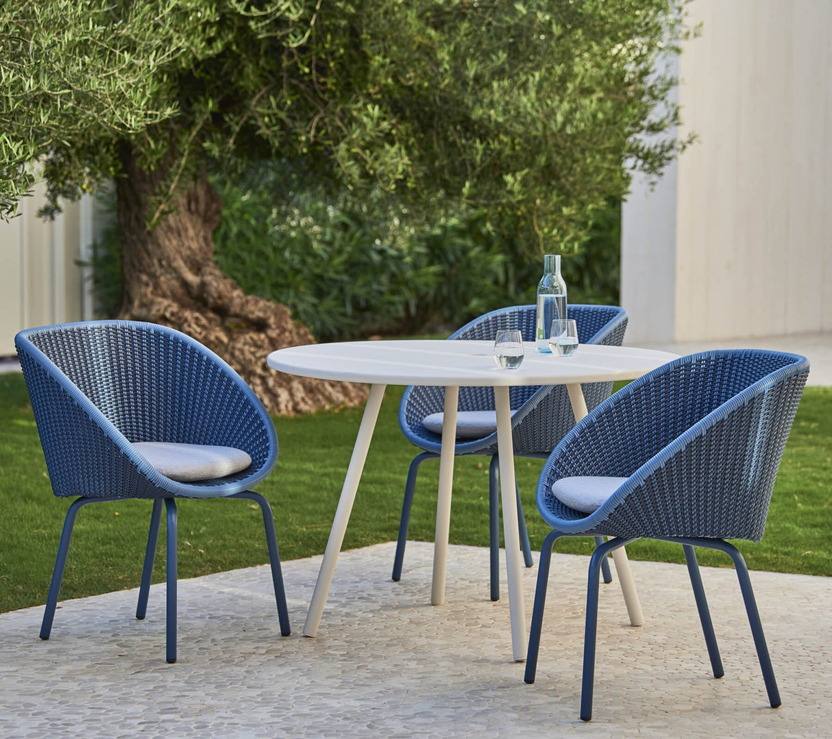 Cane-line Peacock Coussin pour Fauteuil repas et tabouret bar (5454-5455)