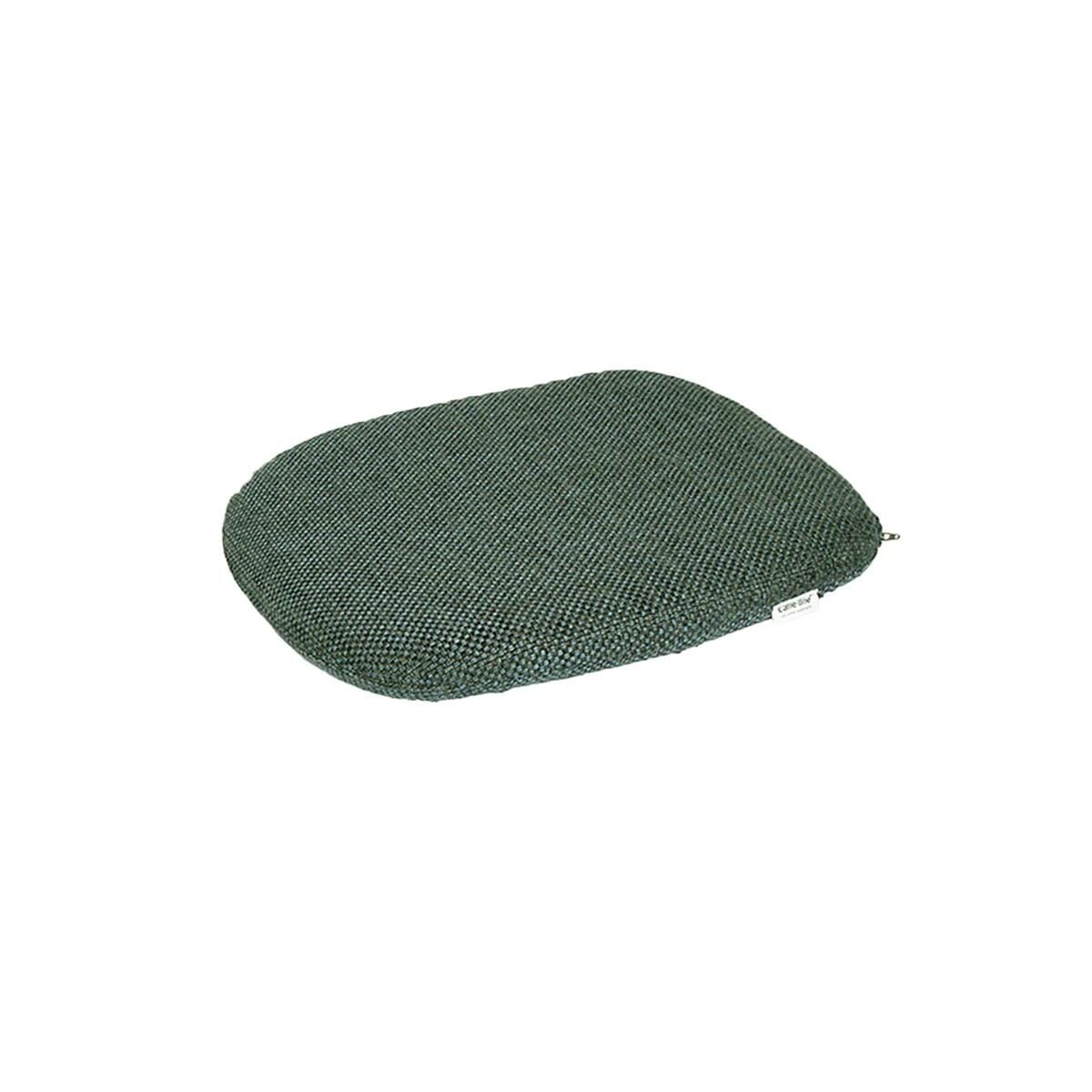 Cane-line Peacock Coussin pour Fauteuil repas et tabouret bar (5454-5455) Dark green (Tissu Link)
