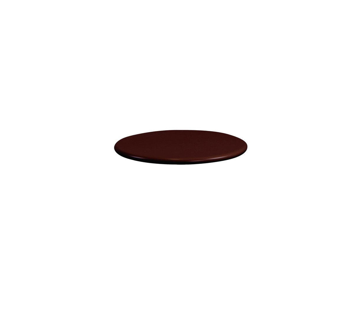Cane-line Plateau de Table Aluminium rond Ø 45cm Burgundy