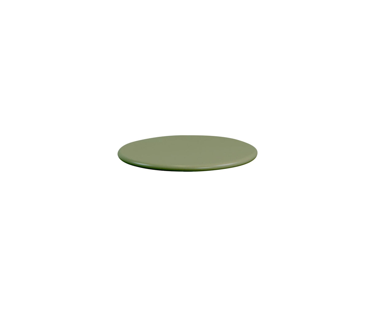 Cane-line Plateau de Table Aluminium rond Ø 45cm Olive Green