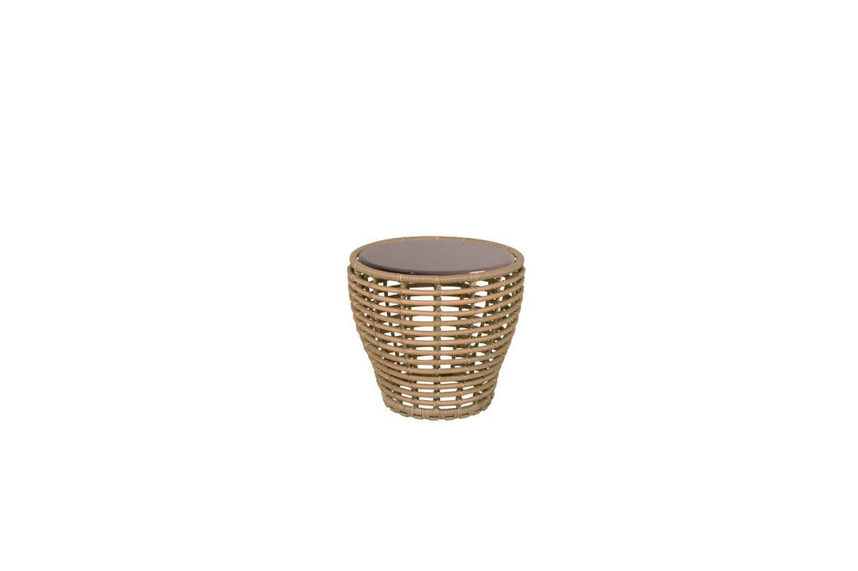 Cane-line Plateau de Table Glazed Lava Stone rond Ø 45cm