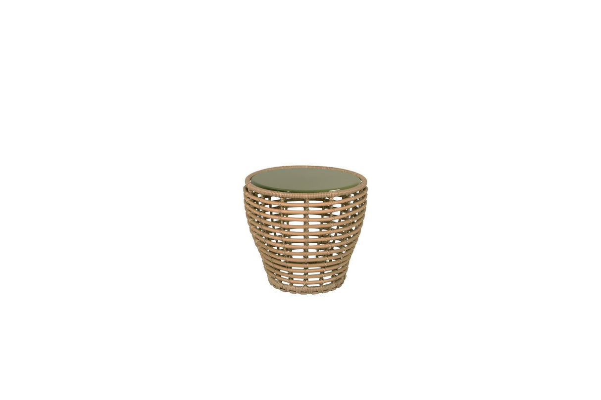 Cane-line Plateau de Table Glazed Lava Stone rond Ø 45cm