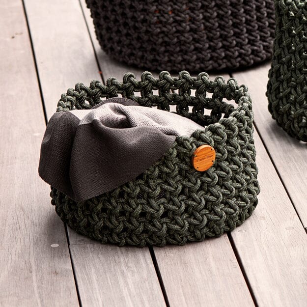 Cane-line Soft Rope Basket Panier medium rond Ø 40cm (5135)