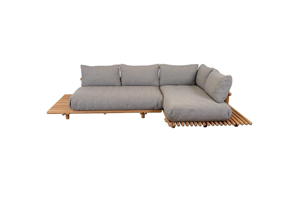 Cane-line Sticks Platform Canapé d'angle Teck