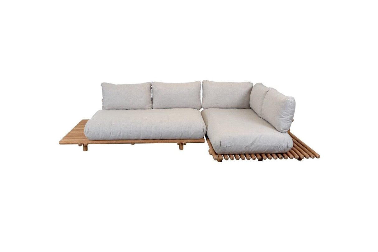 Cane-line Sticks Platform Canapé d'angle Teck