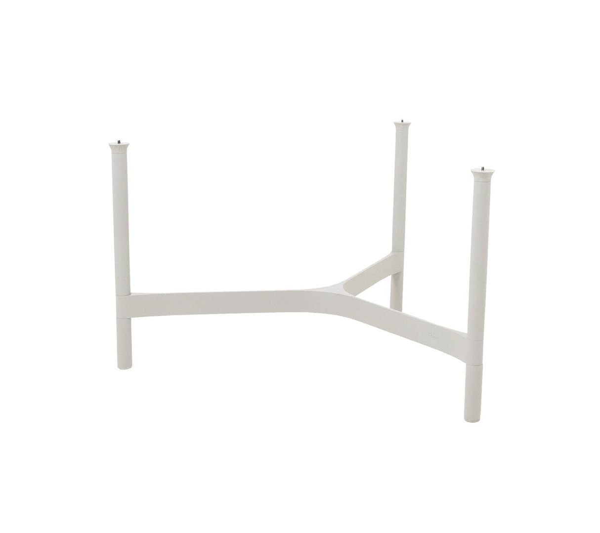 Cane-line Twist Coffee Piètement pour Table basse Large Ø 90cm H:44cm, plateau non inclus (5012) Sand (Aluminium)