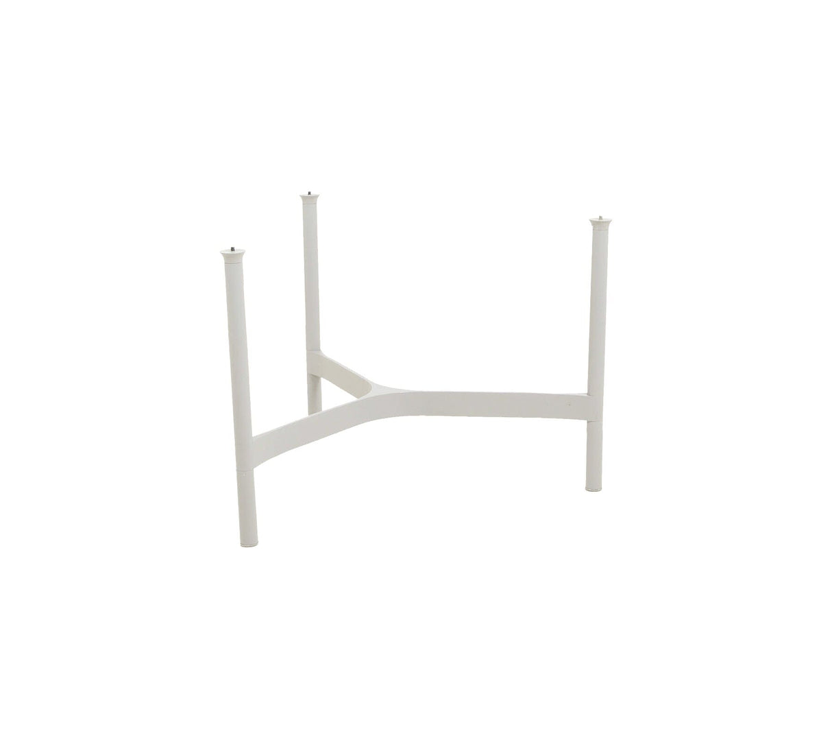 Cane-line Twist Coffee Piètement pour Table basse medium Ø 70cm H:41cm, plateau non inclus (5011) Sand (Aluminium)
