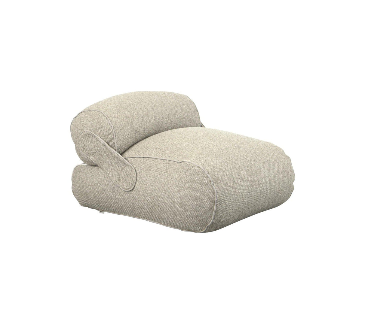 Cane-line Unite Fauteuil Lounge (54001) Desert Sand Cane-line Rise