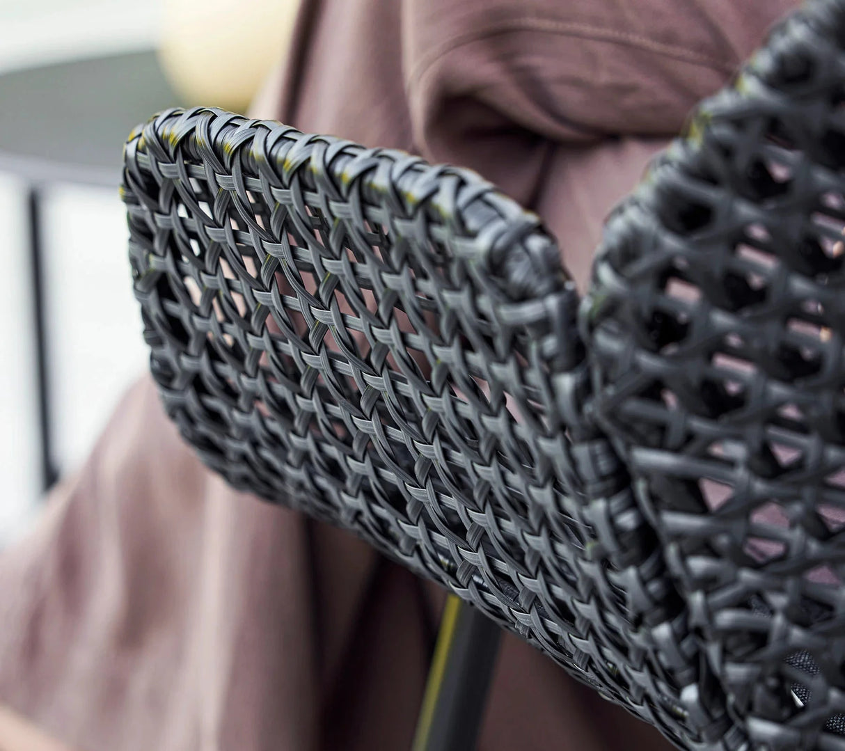 Cane-line Vibe Fauteuil club Haut dossier, coussins en sus (54107)