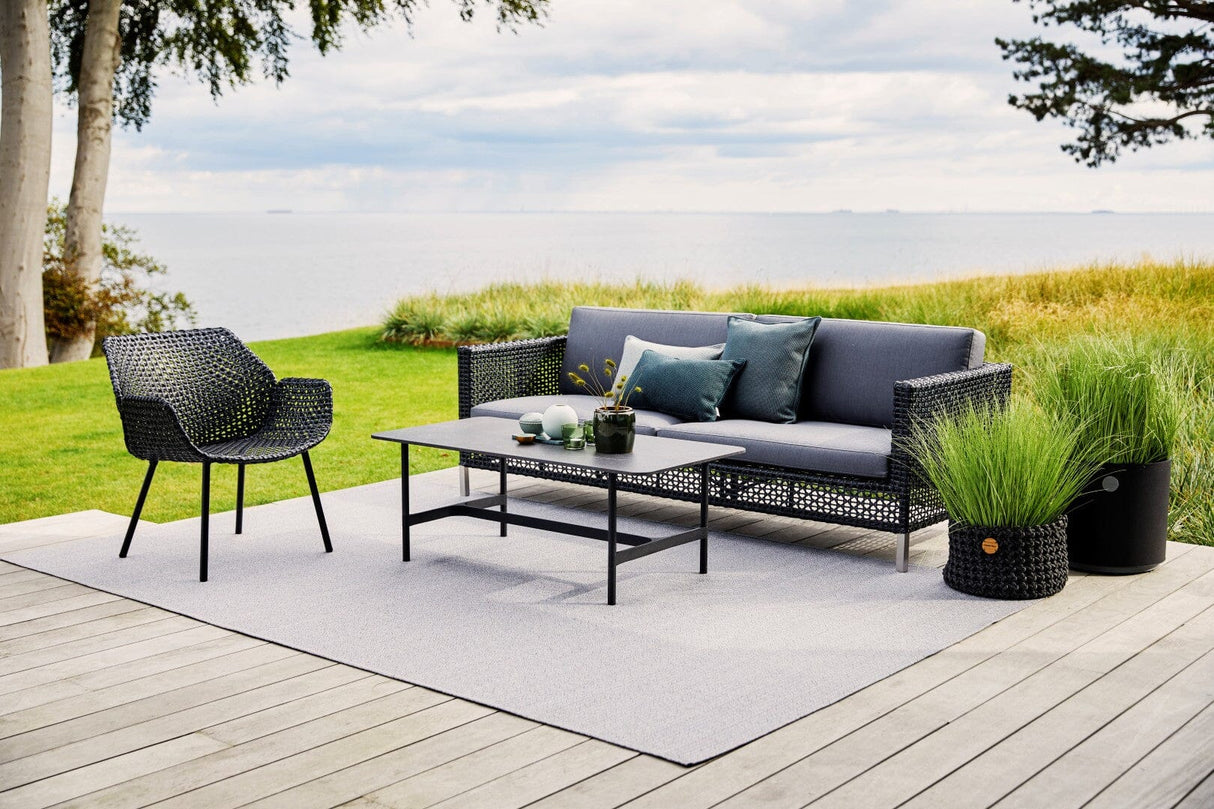 Cane-line Vibe Fauteuil Club Lounge, coussins non inclus (5407)