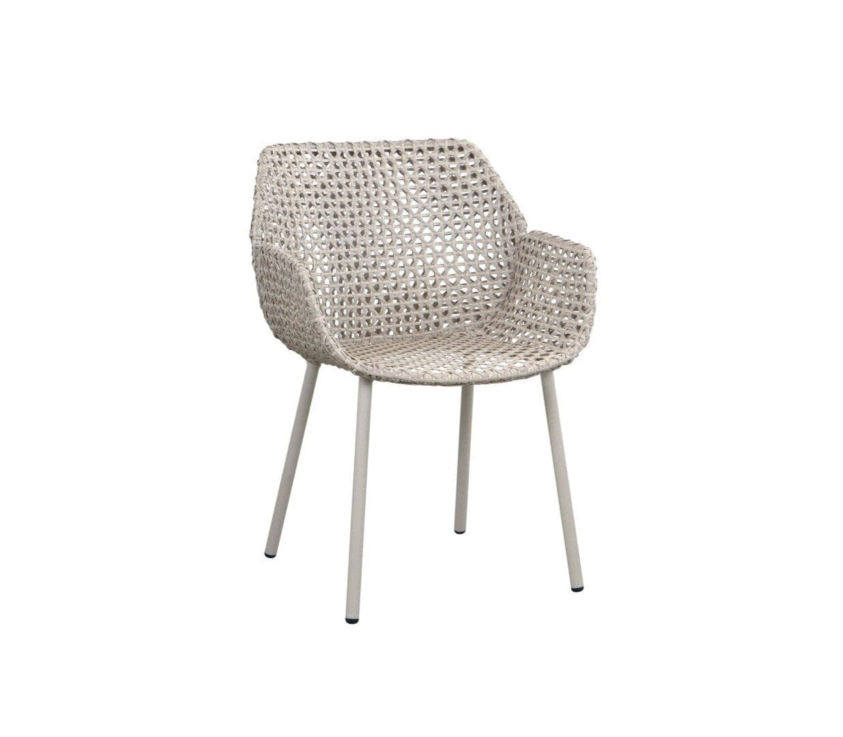 Cane-line Vibe Fauteuil repas (5406), coussin en sus Sand/Dark Sand (Résine tressée Cane-Line Weave)