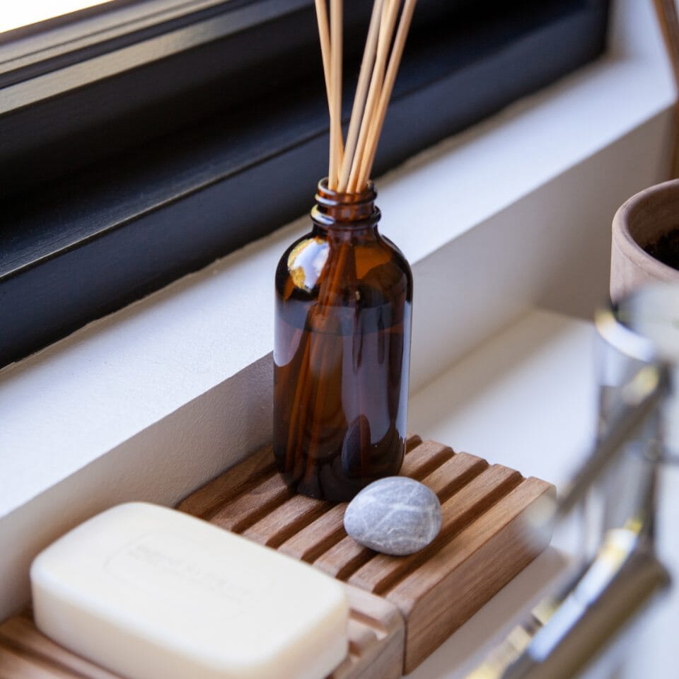 Cinas Bath Porte Savon 10x10cm teck