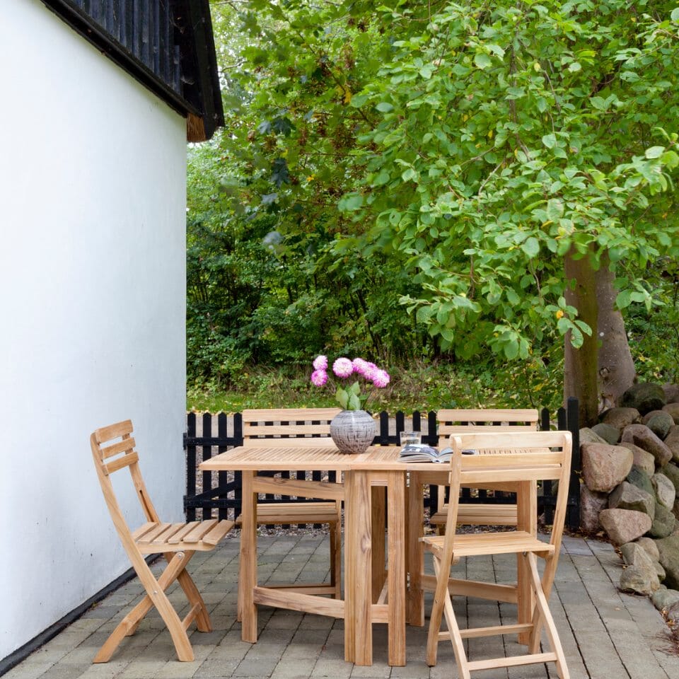 Cinas Clarish Chaise pliante teck