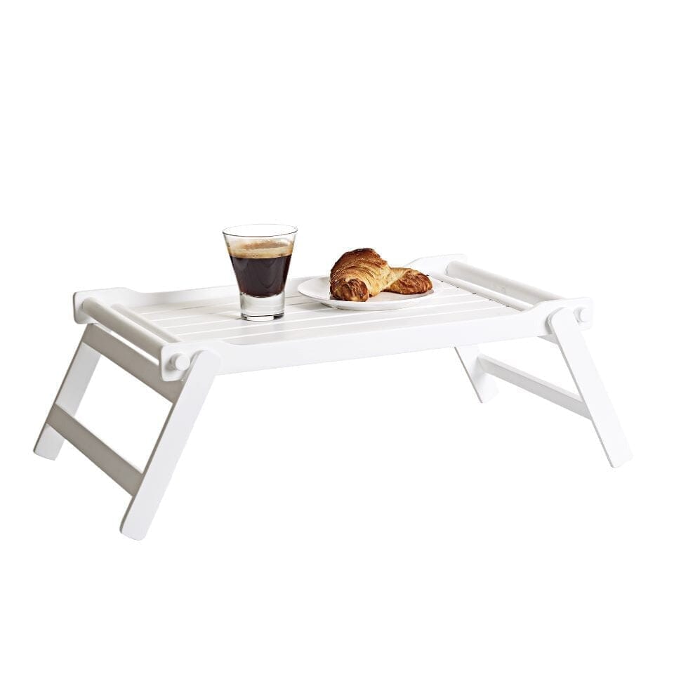 Cinas Classic Bed Tray Plateau 58x36cm Acajou blanc