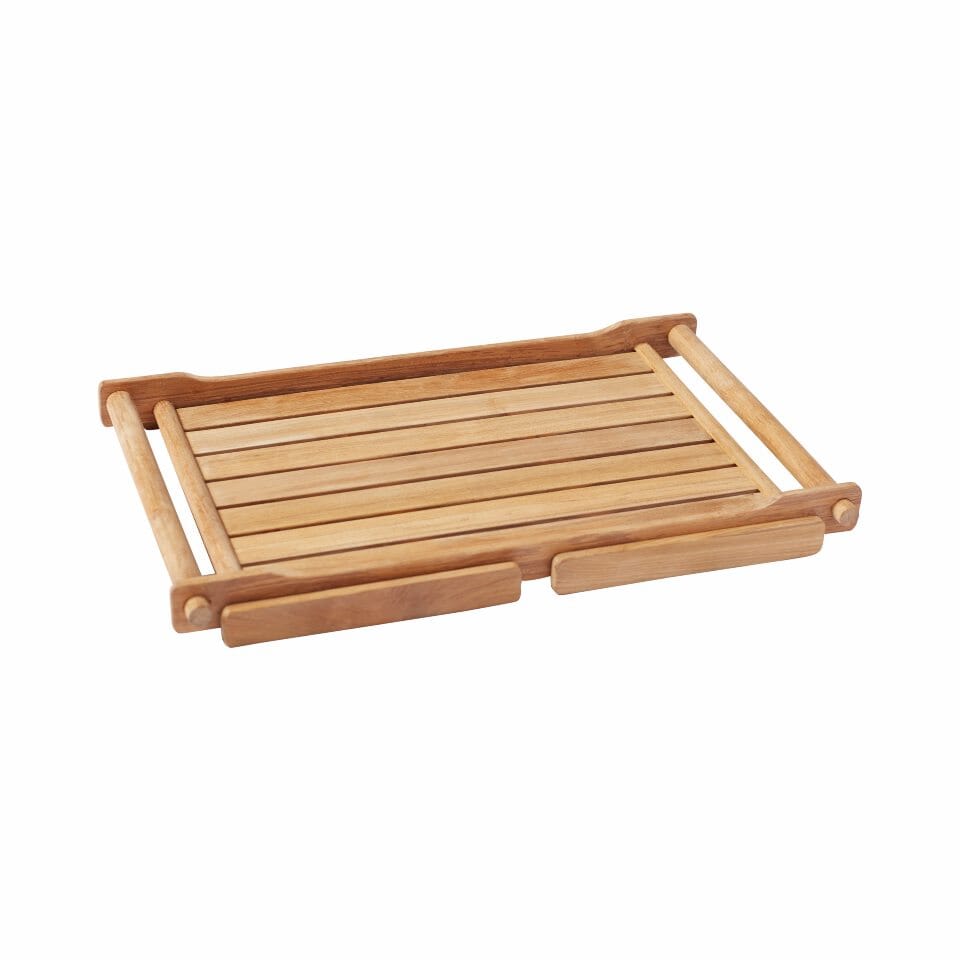 Cinas Classic Bed Tray Plateau 58x36cm teck