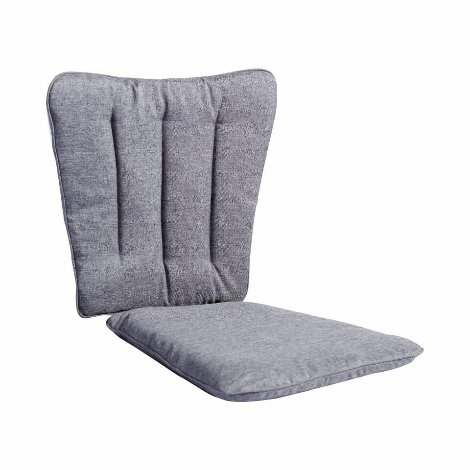 Cinas Ellen Coussin d'assise et dossier pour fauteuil repas Gris