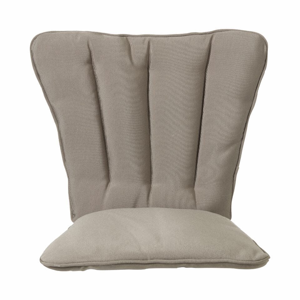 Cinas Ellen Coussin d'assise et dossier pour fauteuil repas Taupe