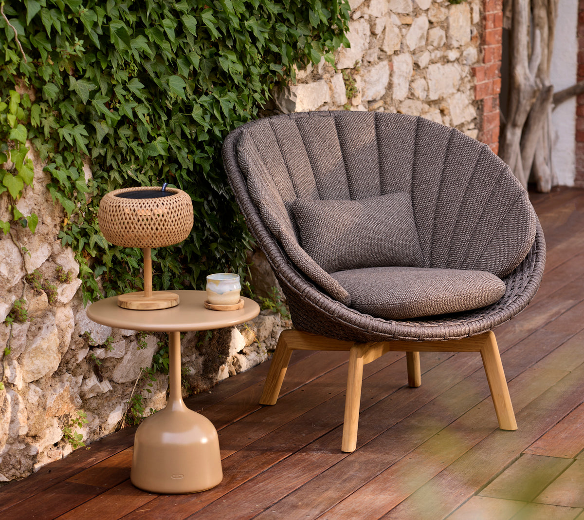 Cane-line Peacock Coussin pour Fauteuil repas et tabouret bar (5454-5455)