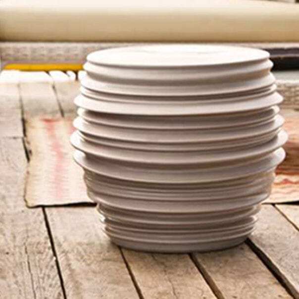 Dedon BABYLON Stool / Tabouret / Side Table / Table d'appoint en céramique