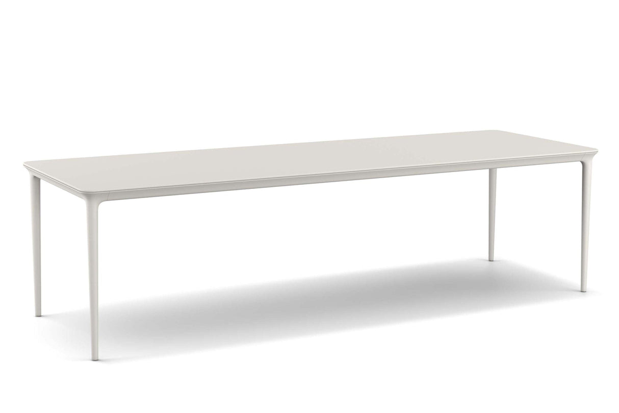 Dedon Bellmonde Table repas XL, 280x95cm, avec plateau HPL Lipari 304