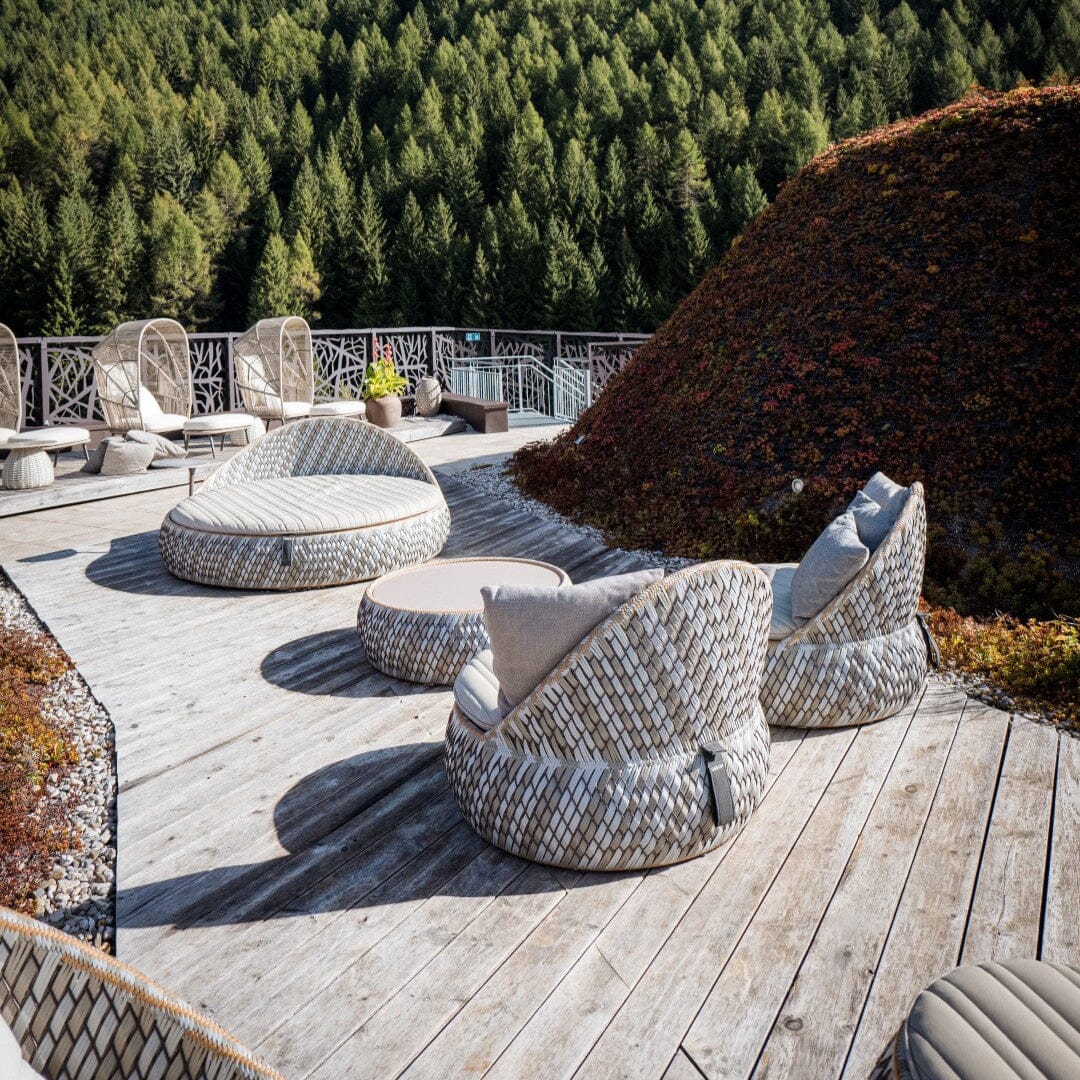 Dedon Dala Loveseat, coussins en sus