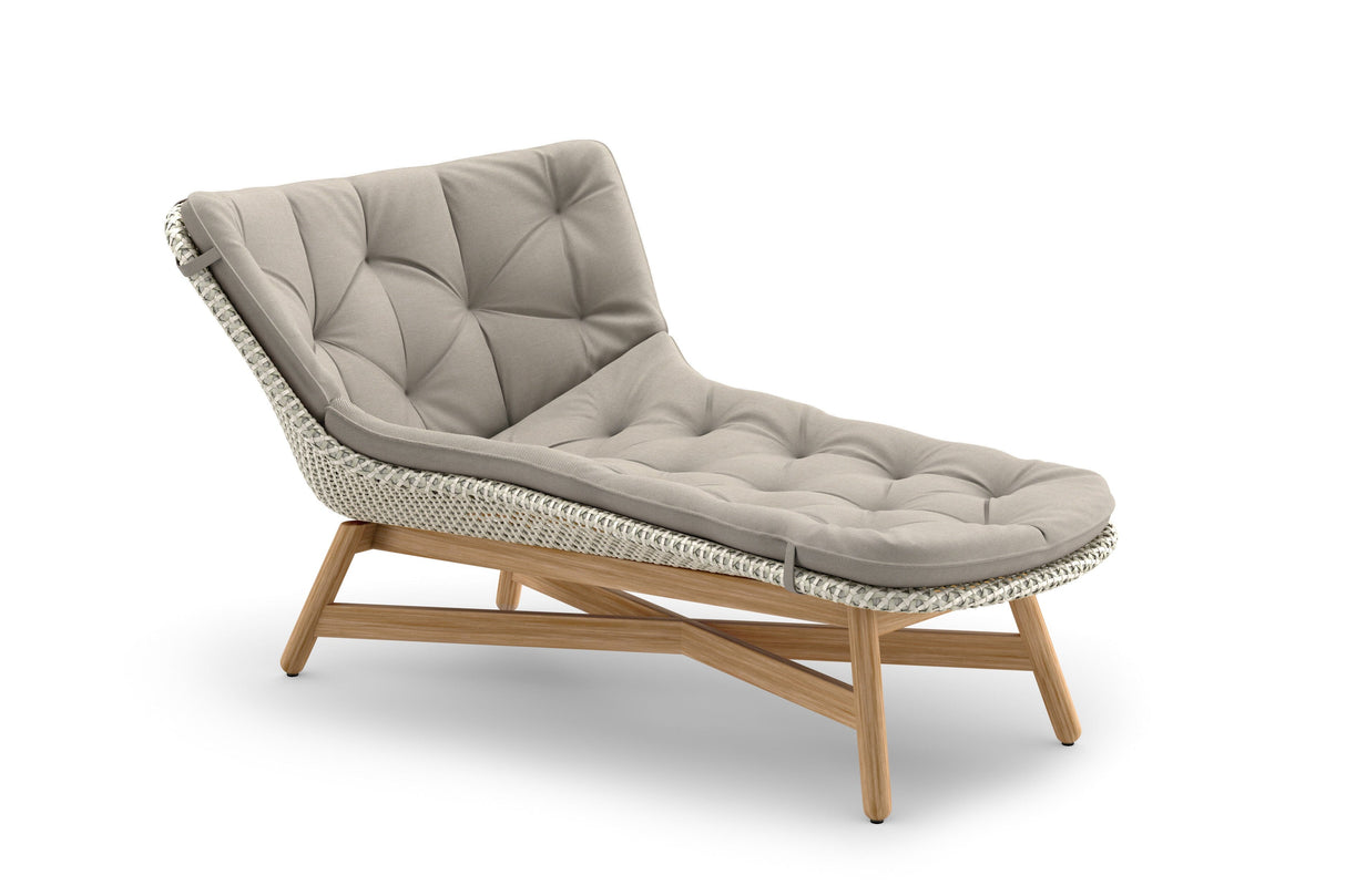 Dedon Mbrace Daybed, Coussins en sus Sea Salt 140