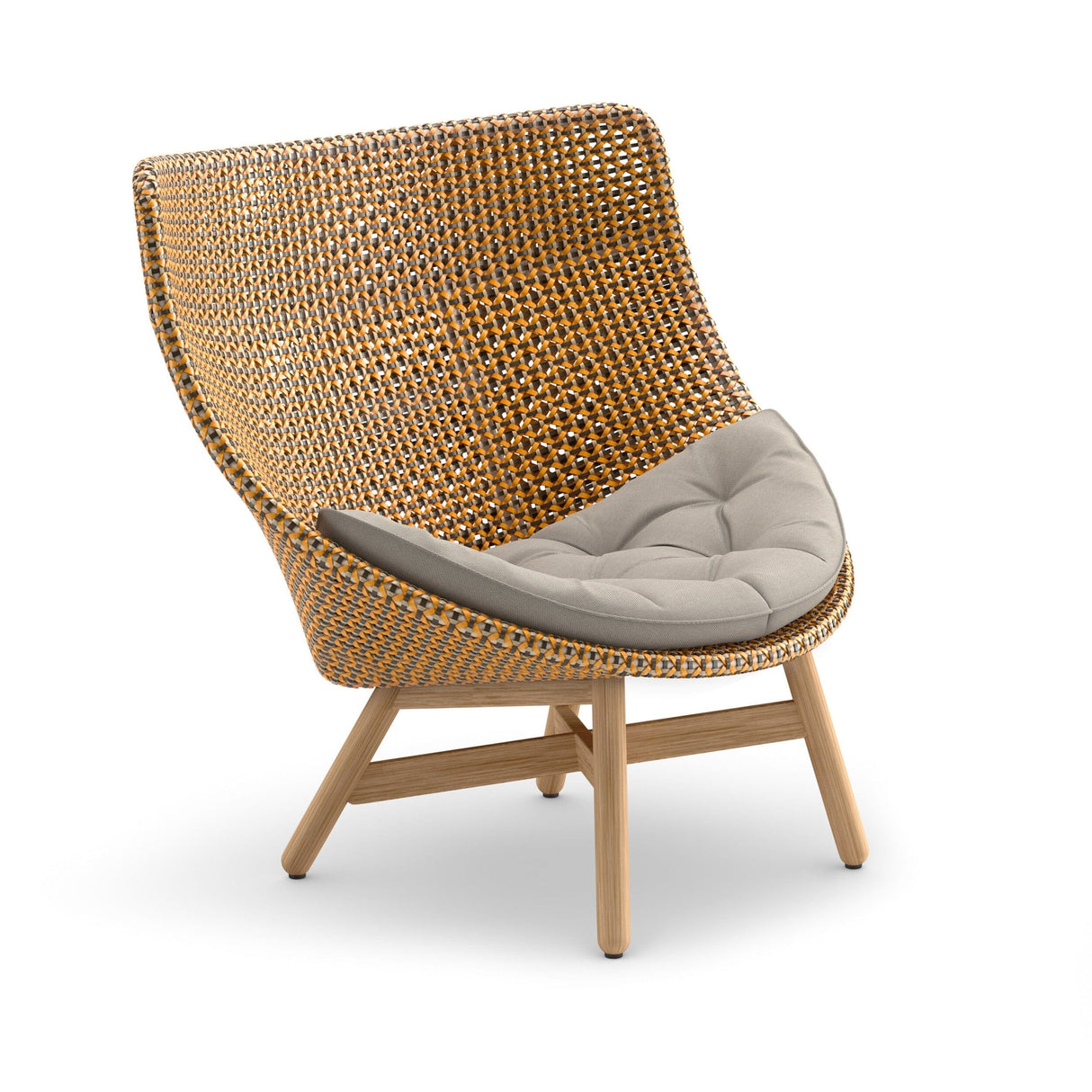 Dedon Mbrace Wing chair, Coussins en sus Seville 142