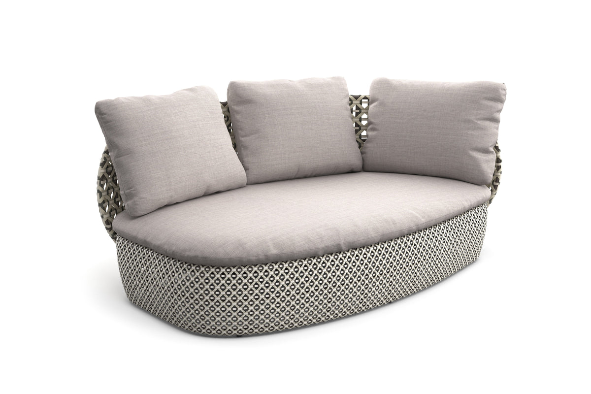 Dedon Mdear Left Corner module, Coussins non inclus