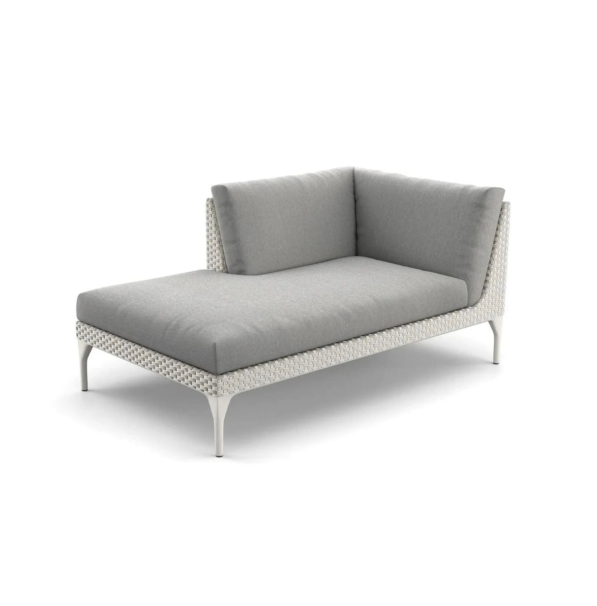 Dedon Mu Daybed Right, Coussins en sus Mystique Dusk Lipari 216