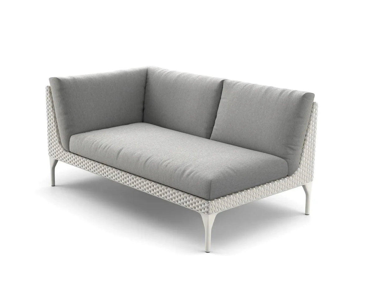 Dedon Mu Right Module, Coussins en sus Mystique Dusk Lipari 216