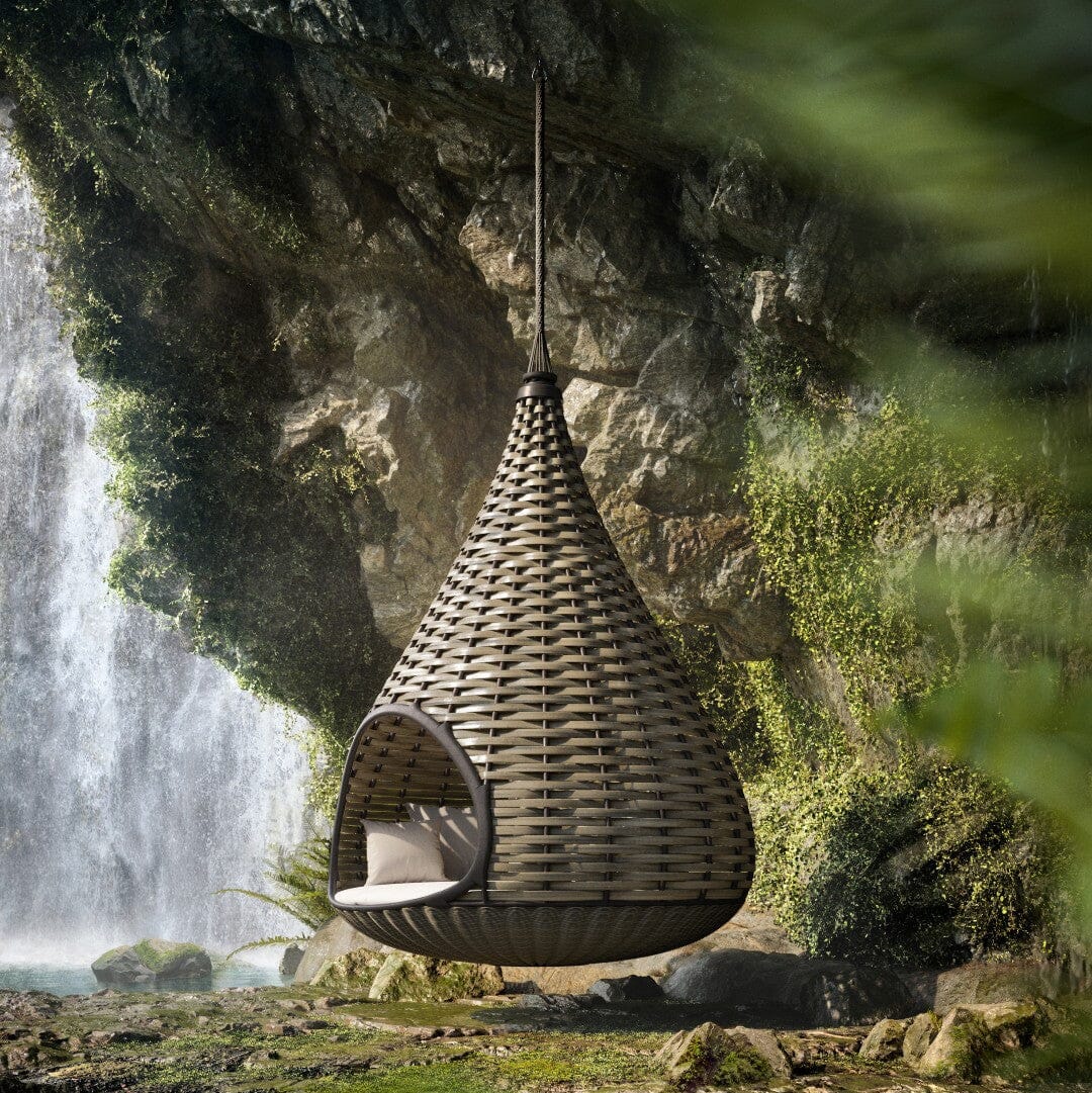 Dedon Nestrest Hanging Lounger Ø200cm, Coussins en sus