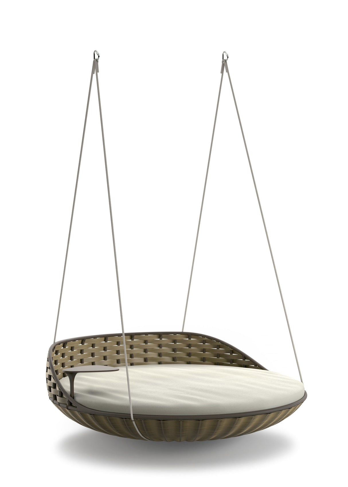 Dedon Swingrest Hanging Lounger, coussins en sus Olive 730
