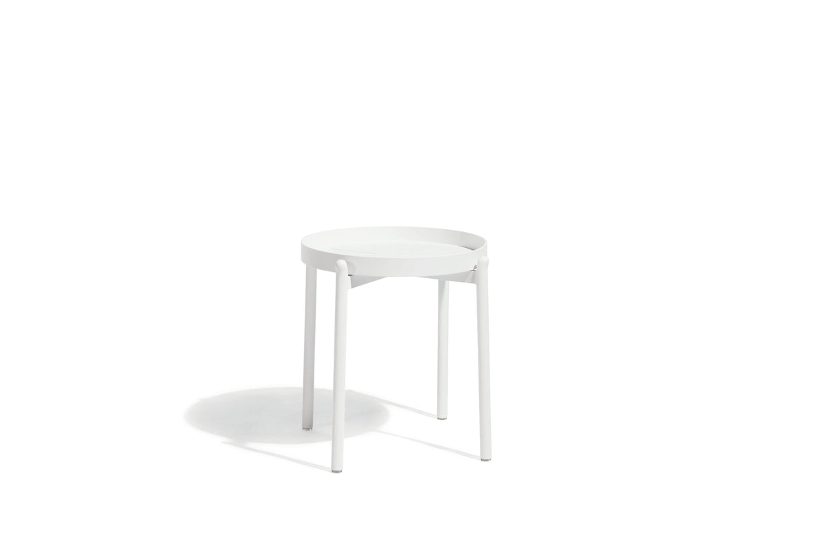 Diphano Omer Tray Plateau de service table C ronde Ø45cm White AF08