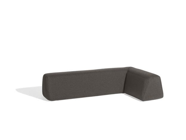 Diphano Sunset Dossier Left Corner Amovible Tissu Chestnut C708