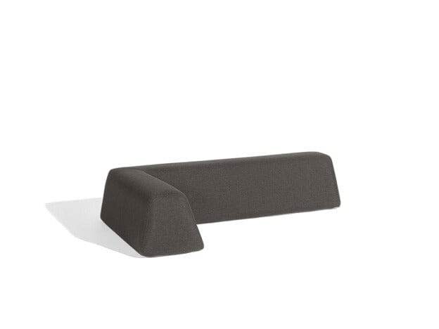 Diphano Sunset Dossier Right Corner Amovible Tissu Chestnut C708