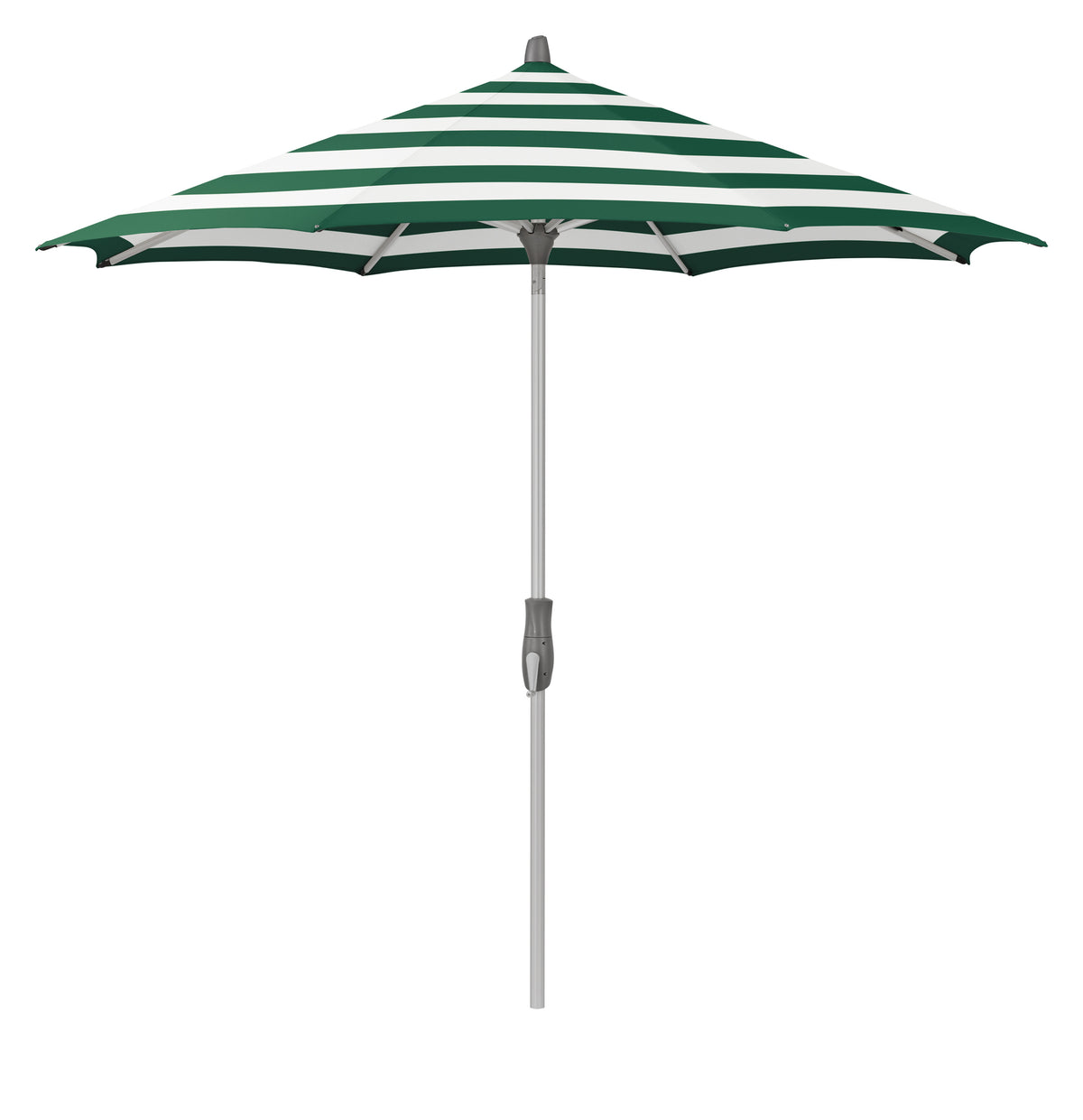 Glatz Parasol ALU-TWIST rond Cat.5 589 Green Stripe