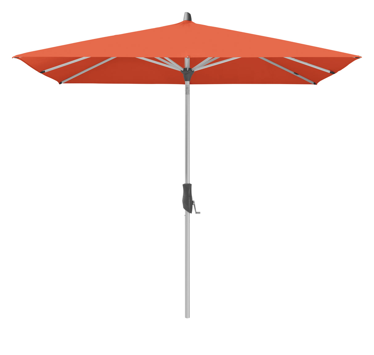 Glatz Parasol ALU-TWIST carre Cat.5 660 Papaya