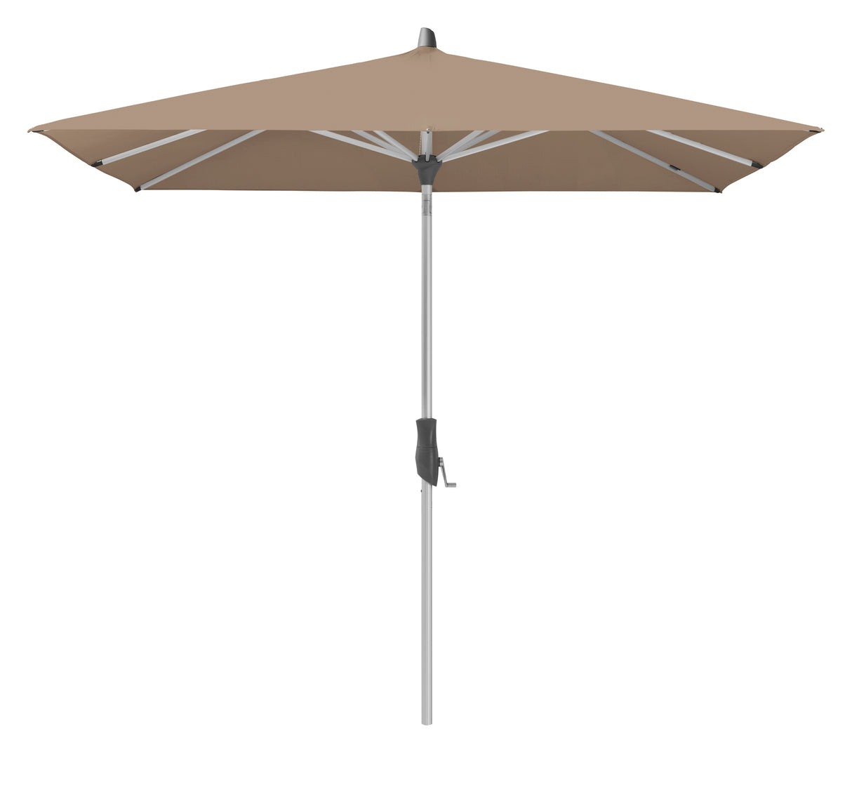 Glatz Parasol ALU-TWIST carre Cat.5 650 Camel