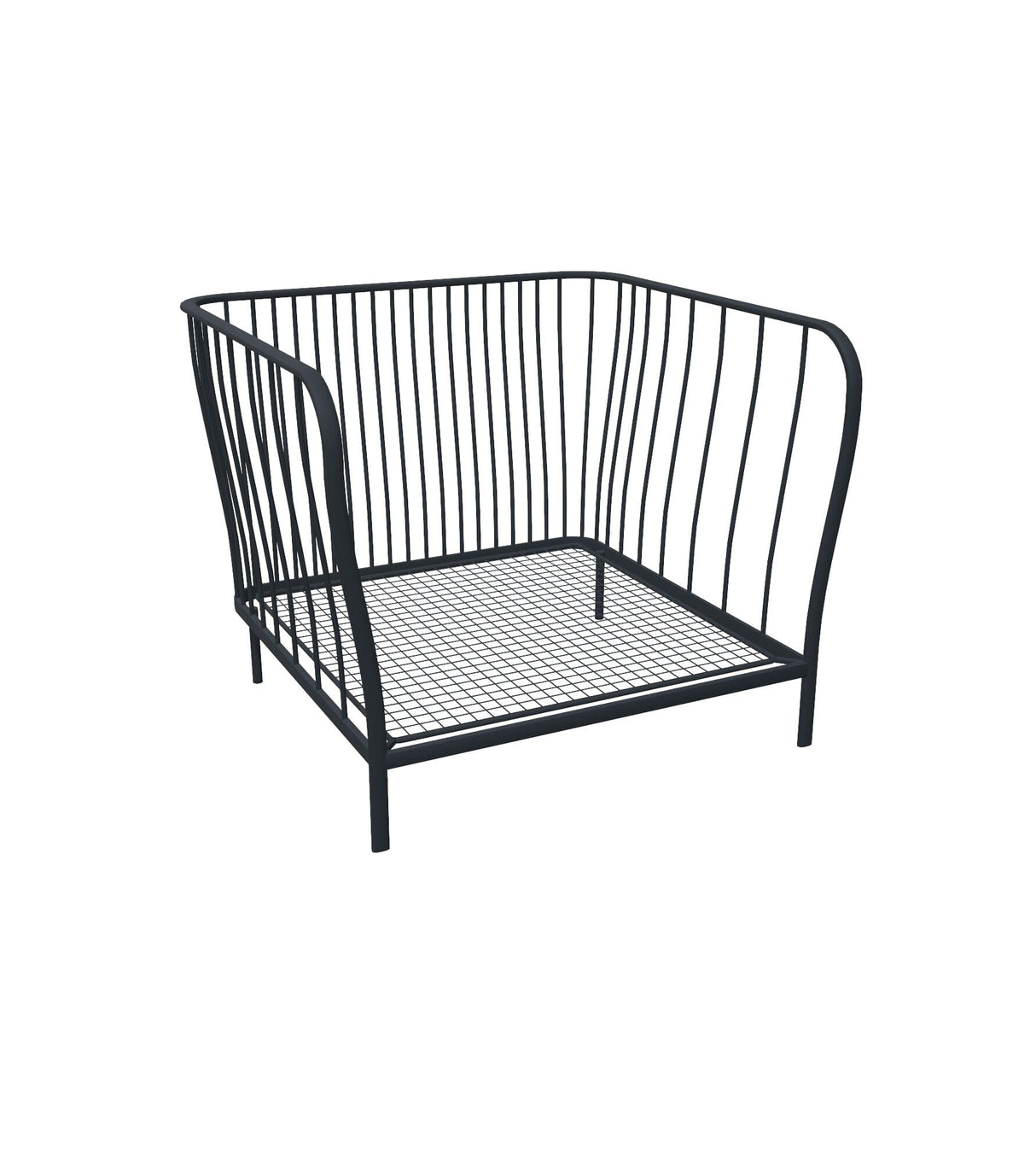 Emu 1080 Cannole Fauteuil Club Lounge, coussins en sus Antique Iron 22