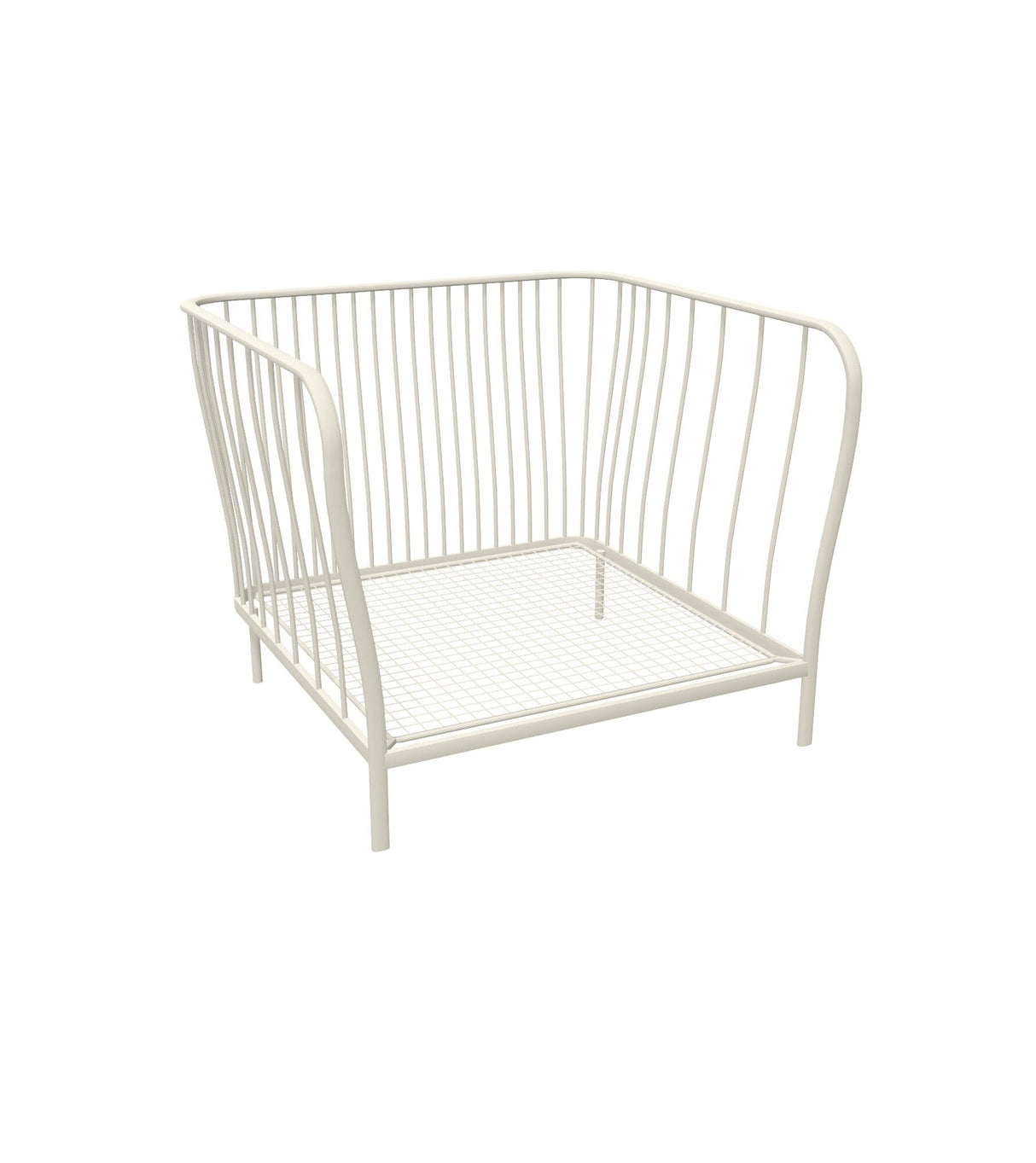 Emu 1080 Cannole Fauteuil Club Lounge, coussins en sus Matt White 23