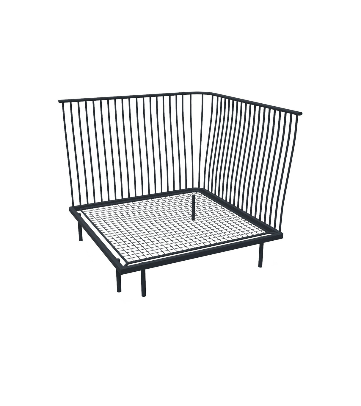 Emu 1084 Cannole Module d'angle Antique Iron 22