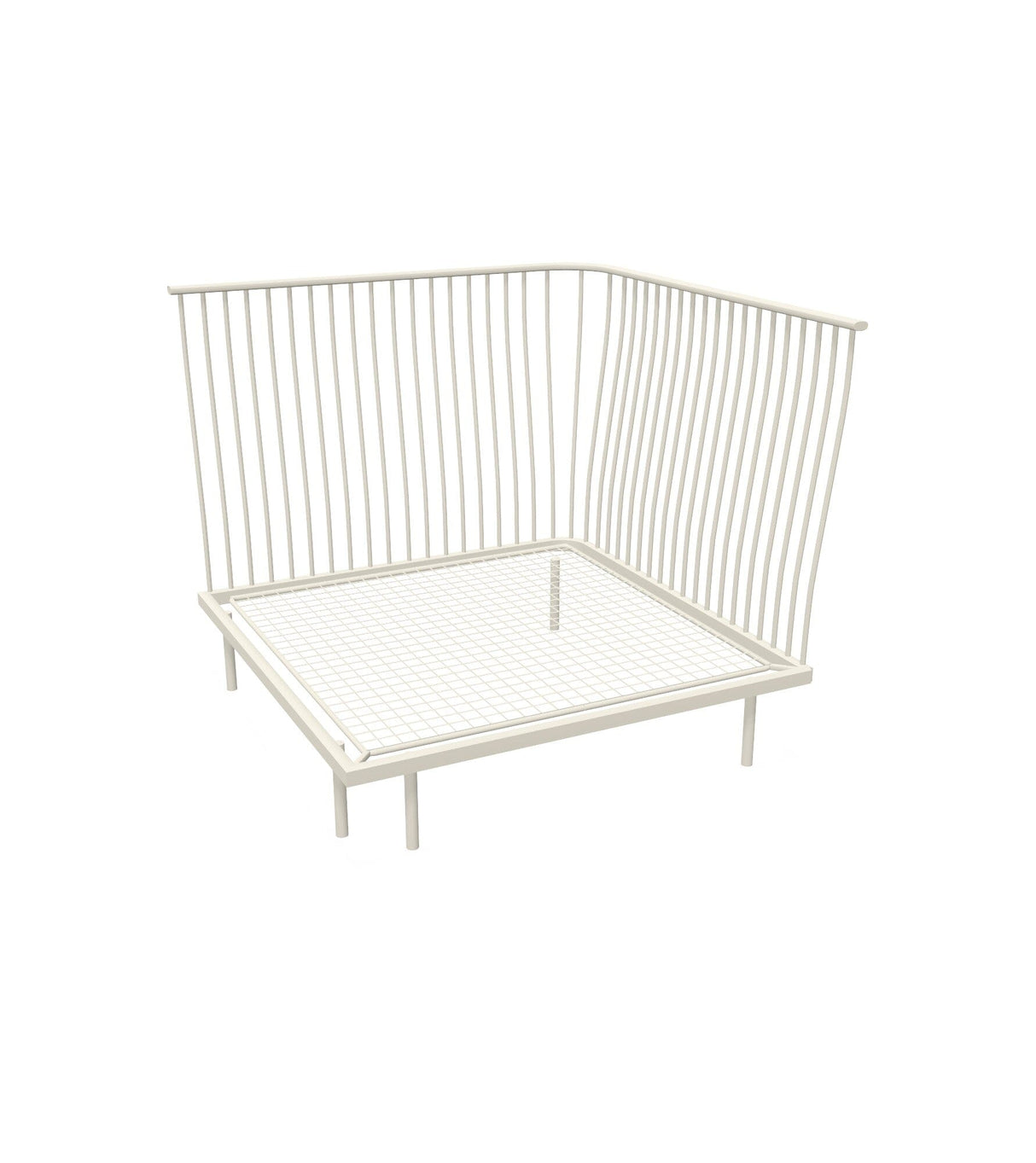 Emu 1084 Cannole Module d'angle Matt White 23