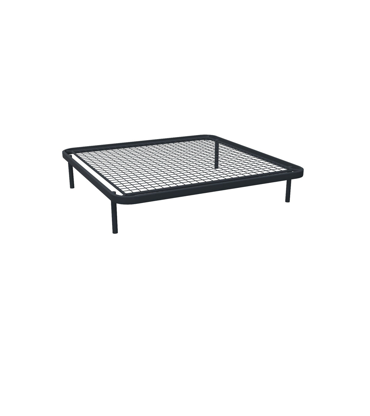 Emu 1085 Cannole Module Pouf Repose Pieds Antique Iron 22