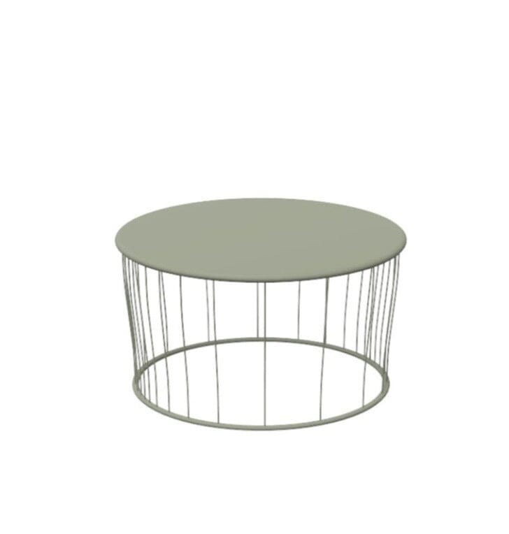 Emu 1087 Cannole Table basse ronde Ø105cm Grey Green 37