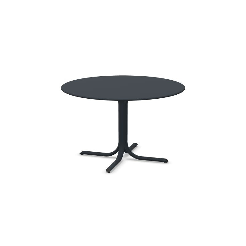 Emu 1156 Table Système Table Fixe ronde Ø117cm Bords arrondis Antique Iron 22