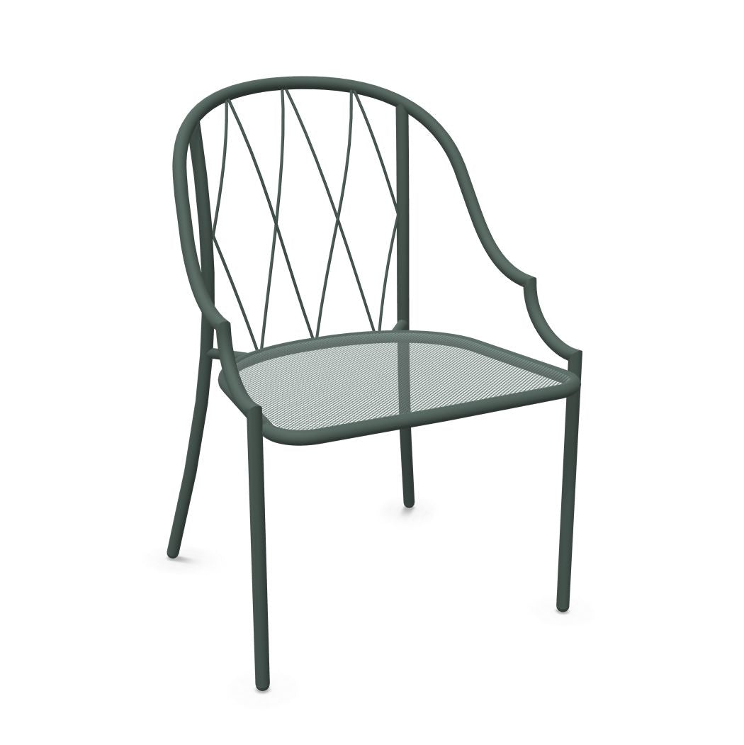 Emu 1200 Como Chaise Dark Green 75