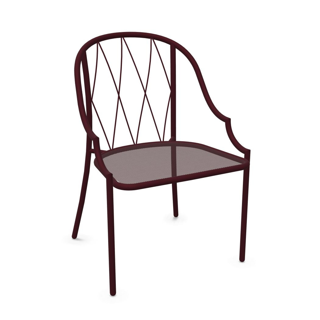 Emu 1200 Como Chaise Intense Red 46